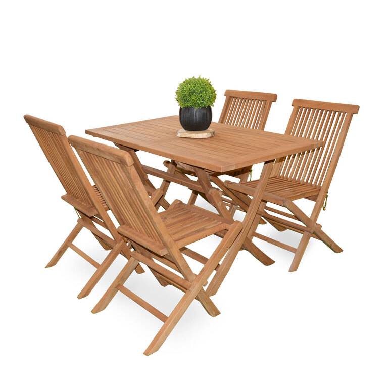 Záhradný nábytok FREDERIKA, teakové drevo